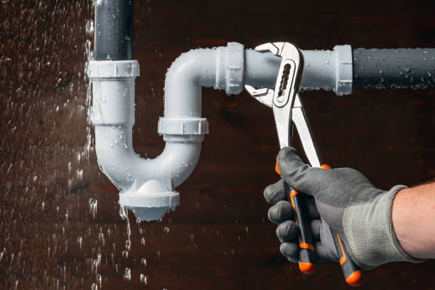 Professional Leak Detection technician working in Moseley, VA
